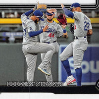 Los Angeles Dodgers 2025 Topps Complete Mint 33 Card Team Set Featuring 2 Different Shohei Ohtani Cards, Freddie Freeman, Mookie Betts and Tyler Glasnow with 7 Rookie Cards including River Ryan and Roki Sasaki Plus
