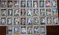 Los Angeles Dodgers 2025 Topps Complete Mint 33 Card Team Set Featuring 2 Different Shohei Ohtani Cards, Freddie Freeman, Mookie Betts and Tyler Glasnow with 7 Rookie Cards including River Ryan and Roki Sasaki Plus
