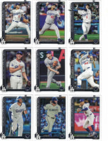 Los Angeles Dodgers 2025 Topps Complete Mint 33 Card Team Set Featuring 2 Different Shohei Ohtani Cards, Freddie Freeman, Mookie Betts and Tyler Glasnow with 7 Rookie Cards including River Ryan and Roki Sasaki Plus
