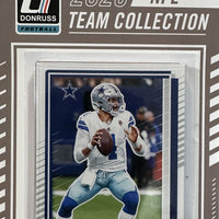 2025 DONRUSS Football COMPLETE Run of 32 Different Individual Team Sets including Chiefs, Patriots, Cowboys, Packers, Jaguars, Bears and 26 Others
