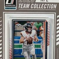 2025 DONRUSS Football COMPLETE Run of 32 Different Individual Team Sets including Chiefs, Patriots, Cowboys, Packers, Jaguars, Bears and 26 Others