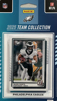 Philadelphia Eagles 2025 Donruss Factory Sealed 11 Card Team Set Featuring Saquon Barkley and Jalen Hurts with 3 Rated Rookie Cards Plus
