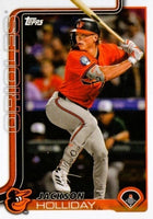 Baltimore Orioles 2025 Topps Factory Sealed 17 Card Team Set Featuring Adley Rutschman, Gunnar Henderson and Colton Cowser with a Rookie Card of Coby Mayo
