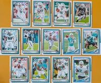 Miami Dolphins 2025 Donruss Factory Sealed 13 Card Team Set Featuring Tua Tagovailoa, Jaylen Waddle and Jalen Ramsey with 3 Rated Rookie Cards Plus

