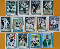 New York Jets 2025 Donruss Factory Sealed 13 Card Team Set Featuring Garrett Wilson and Justin Fields with 3 Rated Rookie Cards Plus
