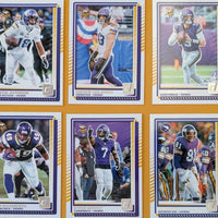 Minnesota Vikings 2025 Donruss Factory Sealed Team Set Featuring Jordan Addison, JJ McCarthy and Justin Jefferson with 2 Rated Rookie Cards Plus