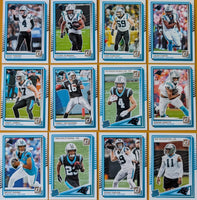 Carolina Panthers 2025 Donruss Factory Sealed Team Set Featuring Bryce Young and Luke Kuechly with 3 Rated Rookie Cards Plus
