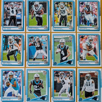 Carolina Panthers 2025 Donruss Factory Sealed Team Set Featuring Bryce Young and Luke Kuechly with 3 Rated Rookie Cards Plus