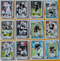 Las Vegas Raiders 2025 Donruss Factory Sealed Team Set Featuring Maxx Crosby, Geno Smith and Brock Bowers with Ashton Jeanty Rated Rookie Card Plus
