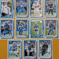 2025 DONRUSS Football COMPLETE Run of 32 Different Individual Team Sets including Chiefs, Patriots, Cowboys, Packers, Jaguars, Bears and 26 Others