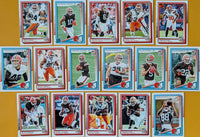Cleveland Browns 2025 Donruss Factory Sealed 16 Card Team Set Featuring 7 Rated Rookie Cards with Shedeur Sanders, Mason Graham and Carson Schwesinger Plus 4 Others
