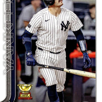 New York Yankees 2025 Topps Factory Sealed 17 Card Team Set Featuring Aaron Judge with Rookies Card of Will Warren and Ben Rice Plus