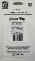 Minnesota Vikings 2025 Donruss Factory Sealed Team Set Featuring Jordan Addison, JJ McCarthy and Justin Jefferson with 2 Rated Rookie Cards Plus

