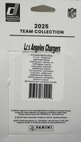 Los Angeles Chargers 2025 Donruss Factory Sealed Team Set Featuring Justin Herbert, Khalil Mack and Ladd McConkey with 3 Rated Rookie Cards Plus
