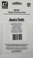Houston Texans 2025 Donruss Factory Sealed Team Set Featuring CJ Stroud, Will Anderson and Warren Moon with 4 Rated Rookie Cards

