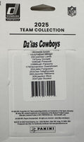 Dallas Cowboys 2025 Donruss Factory Sealed Team Set Featuring Dak Prescott and Emmitt Smith with Jaydon Blue and Tyler Booker Rated Rookie Cards Plus
