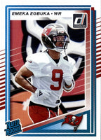 Tampa Bay Buccaneers 2025 Donruss Factory Sealed Team Set Featuring Baker Mayfield and Mike Evans with Emeka Egbuka Rated Rookie Card Plus
