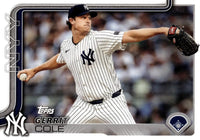 New York Yankees 2025 Topps Factory Sealed 17 Card Team Set Featuring Aaron Judge with Rookies Card of Will Warren and Ben Rice Plus
