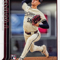 Minnesota Twins 2025 Topps Complete Mint 24 Card Hand Collated Team Set Featuring Rookie Cards of David Festa, Zebby Matthews, Brooks Lee and DaShawn Keirsey Plus