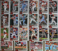 St. Louis Cardinals 2026 Topps Complete Mint Hand Collated 22 Card Team Set with Rookie Cards of Nathan Church, Jimmy Crooks, César Prieto and Nick Raquet
