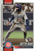 Chicago Cubs 2026 Topps Complete Mint Hand Collated 22 Card Team Set with Rookie Cards of Owen Caissie and Justin Dean Plus
