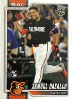Baltimore Orioles 2026 Topps Complete Mint 25 Card Team Set with Rookie Cards of Samuel Basallo, Jeremiah Jackson and Dylan Beavers Plus
