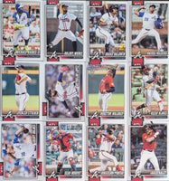 Atlanta Braves 2026 Topps Complete Mint Hand Collated 21 Card Team Set
