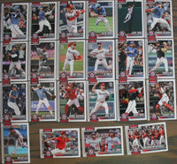 Washington Nationals 2026 Topps Complete Mint Hand Collated 22 Card Team Set Featuring 7 Rookie Cards Plus

