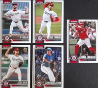 Washington Nationals 2026 Topps Complete Mint Hand Collated 22 Card Team Set Featuring 7 Rookie Cards Plus
