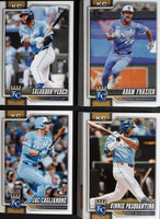 Kansas City Royals 2026 Topps Complete Mint 23 Card Hand Collated Team Set Featuring Bobby Witt Jr and Salvador Perez with Rookie Cards of Luinder Avila, Jac Caglianone and Carter Jensen Plus
