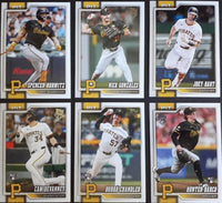 Pittsburgh Pirates 2026 Topps Complete Mint 24 Card Hand Collated Team Set Featuring Paul Skenes and Oneil Cruz with Rookie Cards of Cam Devanney, Bubba Chandler, Hunter Barco, Rafael Flores and Cam Sanders Plus
