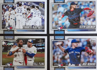Toronto Blue Jays 2026 Topps Complete Mint Hand Collated 24 Card Team Set Featuring Vladimir Guerrero Jr and George Springer with Rookie Cards of Lazaro Estrada, Kazuma Okamoto and Trey Yesavage Plus
