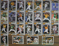 Oakland Athletics 2026 Topps Complete Mint 25 Card Team Set Featuring 6 Rookies and 2 Different Nick Kurtz Cards Plus
