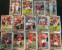 Kansas City Chiefs 2026 Topps Football Complete Mint 14 Card Team Set Featuring Patrick Mahomes II, Travis Kelce and Kenneth Walker III with 5 Rookie Cards Plus

