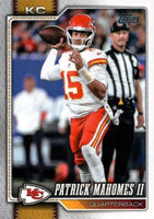 Kansas City Chiefs 2026 Topps Football Complete Mint 14 Card Team Set Featuring Patrick Mahomes II, Travis Kelce and Kenneth Walker III with 5 Rookie Cards Plus
