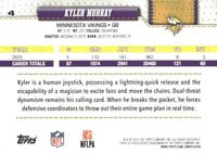 Minnesota Vikings 2026 Topps Football Complete 11 Card Team Set Featuring Kyler Murray, Justin Jefferson, and Jordan Addison with Rookie Cards of Demond Claiborne and Caleb Banks Plus
