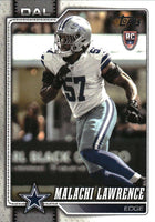 Dallas Cowboys 2026 Topps Football Complete Mint 14 Card Team Set Featuring Dak Prescott and CeeDee Lamb with Rookie Cards of Malachi Lawrence, Caleb Downs and Anthony Smith Plus
