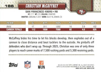 San Francisco 49ers 2026 Topps Football Complete 10 Card Team Set Featuring Brock Purdy, Christian McCaffrey, Mike Evans and George Kittle with Rookie Cards of De’Zhaun Stribling, Romello Height and Kaelon Black Plus
