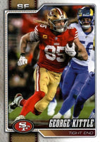 San Francisco 49ers 2026 Topps Football Complete 10 Card Team Set Featuring Brock Purdy, Christian McCaffrey, Mike Evans and George Kittle with Rookie Cards of De’Zhaun Stribling, Romello Height and Kaelon Black Plus
