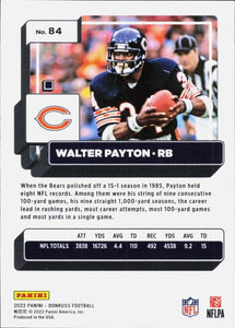 Chicago Bears 2022 Donruss Factory Sealed Team Set Featuring Walter Payton plus Rated Rookie Cards of Velus Jones Jr, Kyler Gordon and Jaquan Brisker