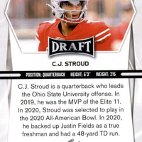 2022 2023 Leaf NFL Football Draft Picks HOBBY Blaster Box Complete 10 Card Set and 2 GUARANTEED AUTOGRAPHS Featuring C.J. Stroud, Aidan Hutchinson, Bryce Young and Others