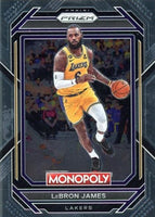 LeBron James 2022 2023 Panini Monopoly Prizm Series Mint Card #40
