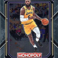 LeBron James 2022 2023 Panini Monopoly Prizm Series Mint Card #40