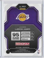 LeBron James 2022 2023 Panini Prizm Monopoly Prizm Skills Series Mint Card #PS7
