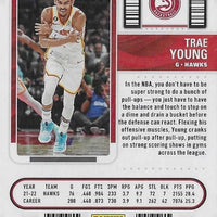 Trae Young 2022 2023 Panini Contenders Season Ticket Series Mint Card #66