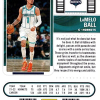 LaMelo Ball 2022 2023 Panini Contenders Season Ticket Series Mint Card #72