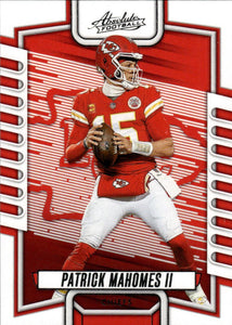 Patrick Mahomes II 2023 Panini Absolute Series Mint Card #3