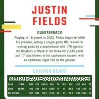 Justin Fields 2023 Donruss Football Series Mint Card #48