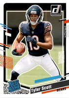 Chicago Bears 2023 Donruss Factory Sealed Team Set with 4 Rated Rookie Cards
