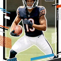 Chicago Bears 2023 Donruss Factory Sealed Team Set with 4 Rated Rookie Cards